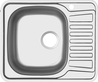 Кухонная мойка Ukinox Комфорт COM580.480 --GT6K 2L- - фото