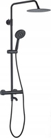 Душевая система Rea Lungo REA-P4113 (черный) - фото