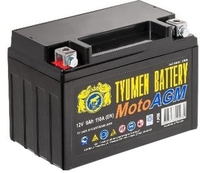 Мотоциклетный аккумулятор Tyumen Battery 6МТС-9 AGM (9 А·ч) - фото