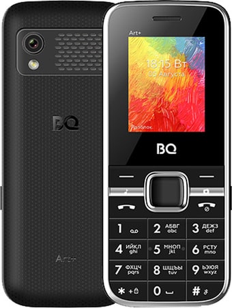 Мобильный телефон BQ-Mobile BQ-1868 Art+ (черный) - фото