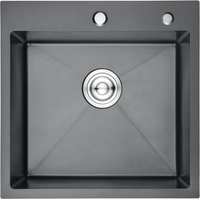 Кухонная мойка Gerhans K35050B (графит) - фото