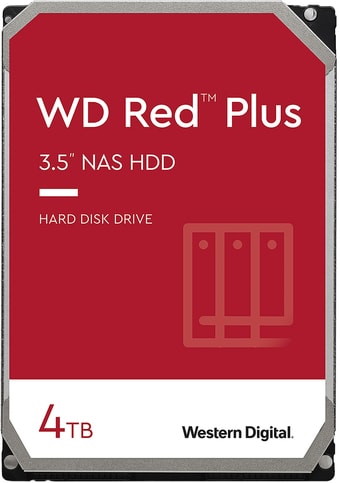 Жесткий диск WD Red Plus 4TB WD40EFZX - фото