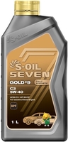 Моторное масло S-OIL SEVEN GOLD #9 C3 5W-40 1л - фото