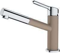 Смеситель Franke Orbit Pull Out 115.0623.147 (хром/миндаль) - фото