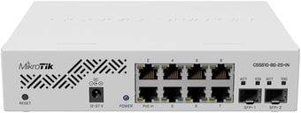 Настраиваемый коммутатор Mikrotik CSS610-8G-2S+IN - фото