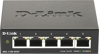 Коммутатор D-Link DGS-1100-05V2/A1A - фото