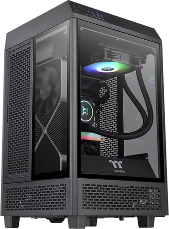 Корпус Thermaltake The Tower 100 Mini CA-1R3-00S1WN-00 - фото