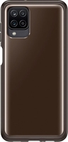 Чехол Samsung Silicone Cover для Galaxy A12 (черный) - фото