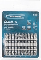 Набор бит GROSS 11209 (10 предметов) - фото