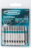 Набор бит GROSS 11336 (10 предметов) - фото