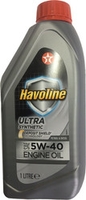 Моторное масло Texaco Havoline Ultra 5W-40 1л - фото