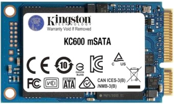 SSD Kingston KC600 1TB SKC600MS/1024G - фото