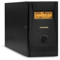 Источник бесперебойного питания ExeGate SpecialPro Smart LLB-800.LCD.AVR.C13.RJ.USB - фото