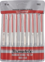 Набор напильников Matrix 15832 (10 предметов) - фото