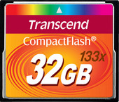 Карта памяти Transcend 133x CompactFlash 32 Гб (TS32GCF133) - фото