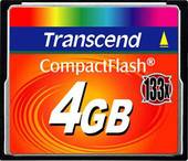 Карта памяти Transcend 133x CompactFlash 4 Гб (TS4GCF133) - фото