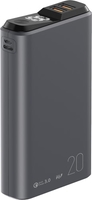 Olmio QS-20 20000mAh (темно-серый) - фото