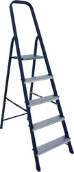 Лестница-стремянка Алюмет cтальная из профиля 40х20мм M8410 - фото