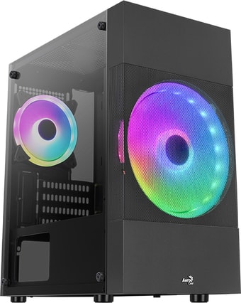 Корпус AeroCool Atomic Lite-G-BK-V2 - фото