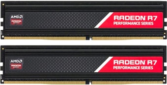 Оперативная память AMD Radeon R7 Performance 2x16GB DDR4 PC4-21300 R7S432G2606U2K - фото