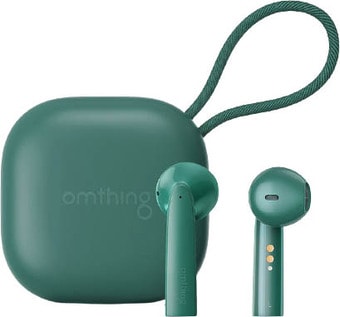 Наушники Omthing AirFree Pods TWS (зеленый) - фото