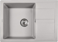 Кухонная мойка ZorG Apollo 65 (серый жемчуг) - фото