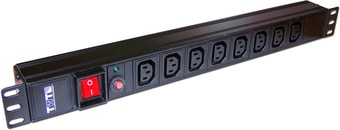 Блок розеток Lanmaster TWT-PDU19-10A8C3 - фото