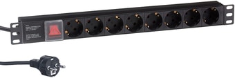 Блок розеток ExeGate ServerPro PDU-19H802 Al-8S-EU1.8CU-SW - фото