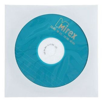 CD-RW диск Mirex 700Mb 12x Mirex конверт UL121002A8C - фото