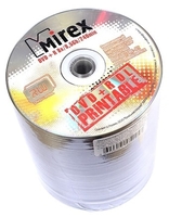 DVD-R диск Mirex Dual Layer 8.5Gb 8x Mirex printable in-t 100 шт.Bulk UL130069A8T - фото