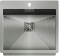 Кухонная мойка Aquasanita Aira AIR100N-T (графит) - фото