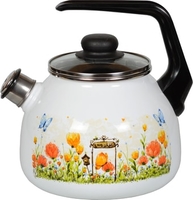 Чайник со свистком СтальЭмаль Голландский 4с209я - фото