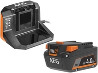 Аккумулятор с зарядным устройством AEG Powertools SET L1840S 4935478933 (18В/4 Ah + 18В) - фото