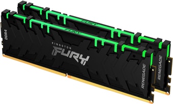 Оперативная память Kingston FURY Renegade RGB 2x8GB DDR4 PC4-25600 KF432C16RBAK2/16 - фото