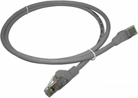 Кабель Lanmaster LAN-PC45/U5E-1.0-GY - фото