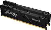 Оперативная память Kingston FURY Beast 2x32GB DDR4 PC4-28800 KF436C18BBK2/64 - фото