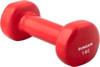 Гантели Sundays IR92005 1 кг (красный) - фото