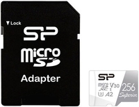 Карта памяти Silicon-Power Superior microSDXC SP256GBSTXDA2V20SP 256GB (с адаптером) - фото