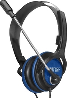 Наушники Senicc ST-908 (черный/синий) - фото