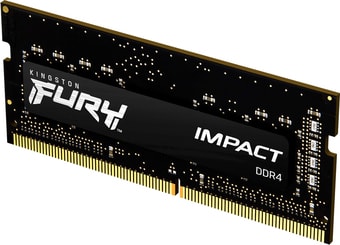 Оперативная память Kingston FURY Impact 32GB DDR4 SODIMM PC4-21300 KF426S16IB/32 - фото