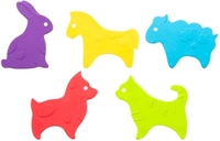 Комплект ковриков для купания Roxy Kids Animals RBM-010-CG (5 шт) - фото