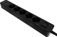 Сетевой фильтр Harper UCH-530 (черный) - фото