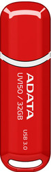 USB Flash A-Data DashDrive UV150 Red 32GB (AUV150-32G-RRD) - фото