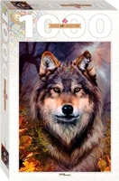 Пазл Step Puzzle Бенте Шлик. Волк - фото