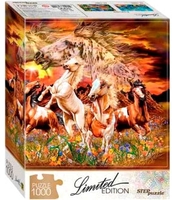 Пазл Step Puzzle Найди 16 лошадей - фото