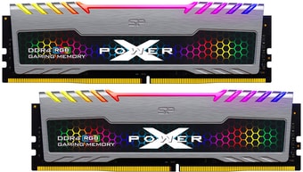 Оперативная память Silicon-Power XPower Turbine RGB 2x8GB DDR4 PC4-28800 SP016GXLZU360BDB - фото