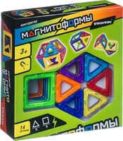 Конструктор Bondibon Магнитоформы ВВ4401 14 деталей - фото