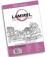 Пластиковая обложка для переплета Lamirel PVC 200мкм 100шт (прозрачный) LA-78682 - фото