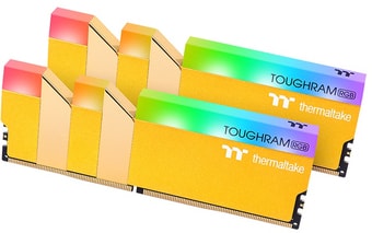 Оперативная память Thermaltake ToughRam RGB 2x8GB DDR4 PC4-28800 RG26D408GX2-3600C18A - фото