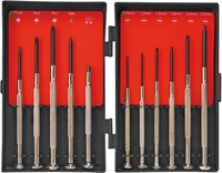 Набор отверток прецизионных TopTools 39D194 (11 предметов) - фото